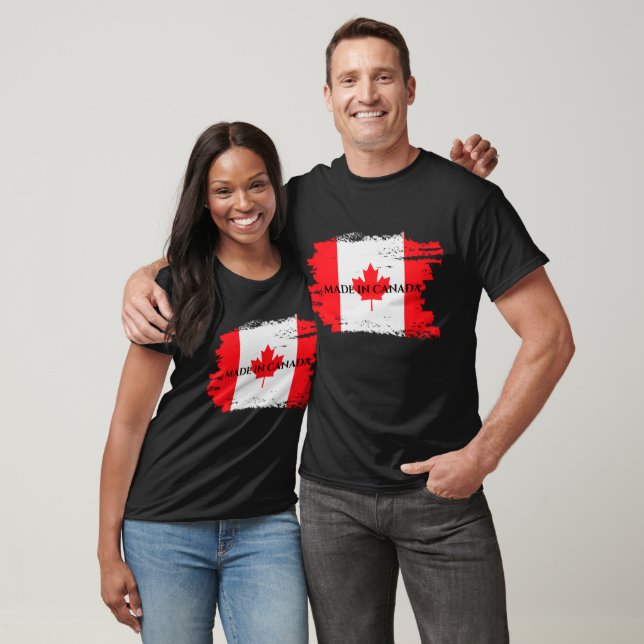 Camiseta Feito no Canadá (Unissex)