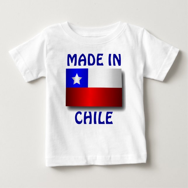 Camiseta Feito no Chile (Frente)