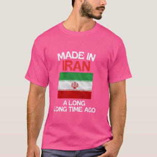 Camiseta Feito no Irã Há Muito Tempo Piada de Aniversário I
