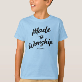 Camiseta Feito no Salmo do Culto 95:1