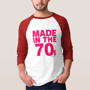 Camiseta Feito nos anos 70