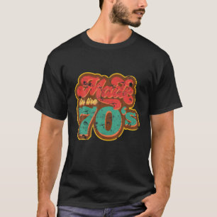Camiseta Feito Nos Anos 70   Estilo da Vintage Retroativa 7