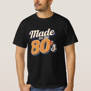 Camiseta Feito nos anos 80