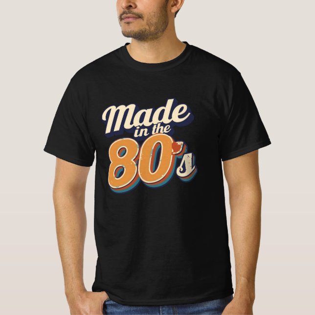 Camiseta Feito nos anos 80 (Frente)