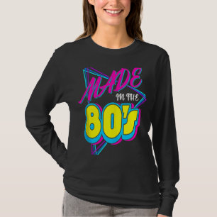Camiseta Feito nos Anos 80 1980 Retrô Anos Oitenta Vinta