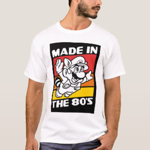 Camiseta feito nos anos 80 Mario