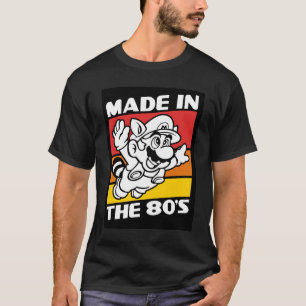 Camiseta feito nos anos 80 Mario 