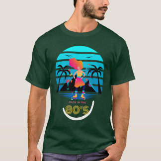 Camiseta feito nos anos 80 presente 1