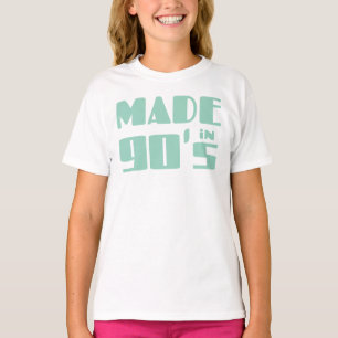 Camiseta Feito nos anos 90
