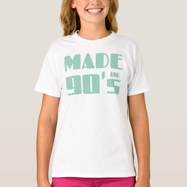 Camiseta Feito nos anos 90 (Frente)