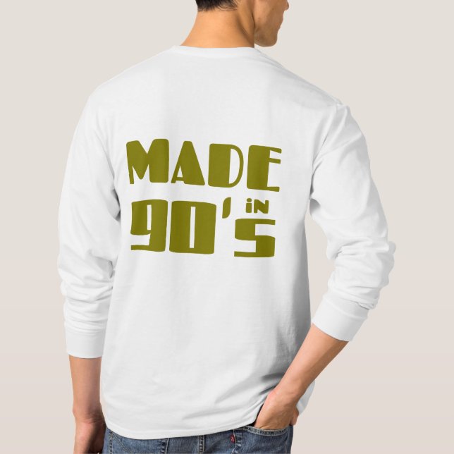 Camiseta Feito nos anos 90 (Verso)