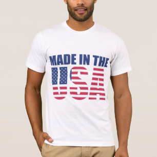 Camiseta "Feito nos EUA "