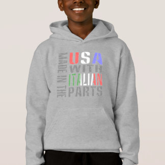 Camiseta Feito nos EUA com Peças Italianas Menino