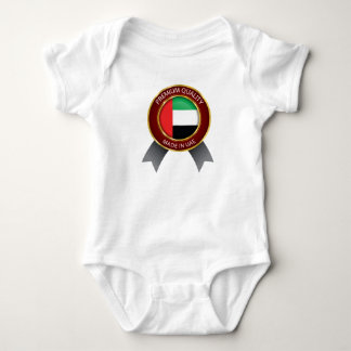 Camiseta Feito nos UAE, bandeira abstrata dos UAE, árabe