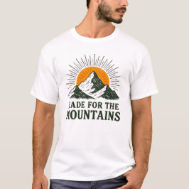 Camiseta Feito Para As Montanhas