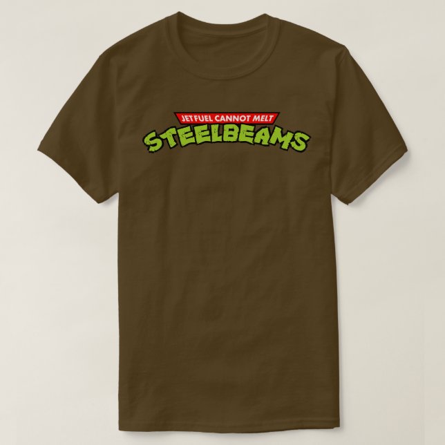 Camiseta Feixes De Aço Derretidos Com Cant De Combustível D (Frente do Design)