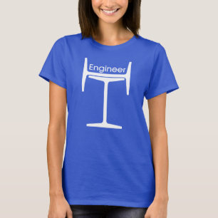 Camiseta Feixes de aço engenheiro