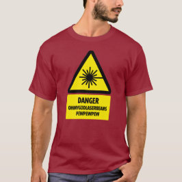 Camiseta Feixes de laser