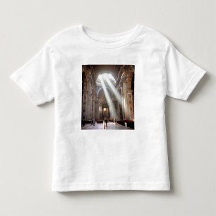 Camiseta Feixes de luz solar derramam-se pelas janelas