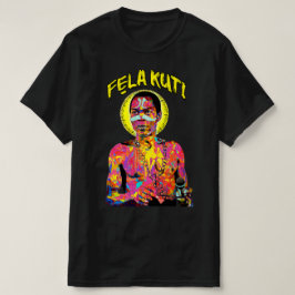 Camiseta Fela Kuti Afrobeat, camiseta lendária Pan