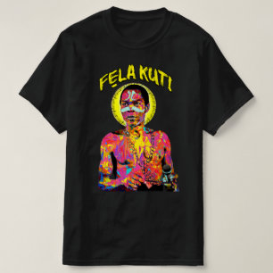 Camiseta Fela Kuti Afrobeat, camiseta lendária Pan