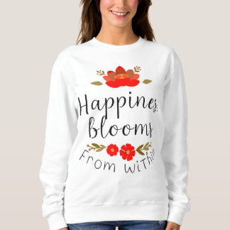 Camiseta Felicidade Bloomia de Dentro