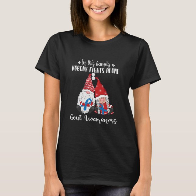 Camiseta Felicidade dos Gnomos de Natal (Frente)