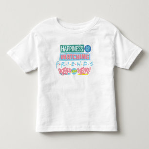 Camiseta Felicidade é Assistir FRIENDS™ Novamente & Novamen