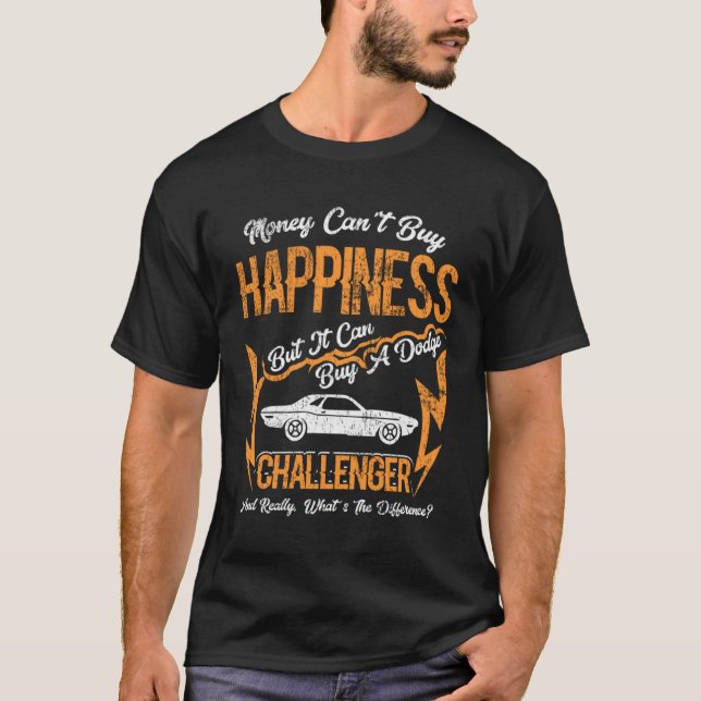 Camiseta Felicidade e Challenger (Frente)