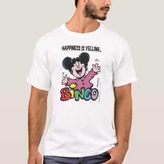 Camiseta Felicidade É Gritar BINGO!