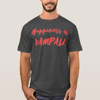 Camiseta Felicidade é Kampala