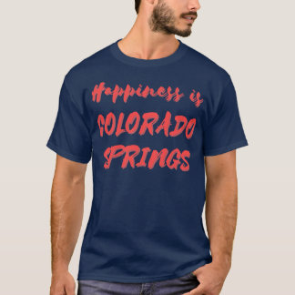 Camiseta Felicidade é Primaveras do Colorado