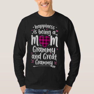 Camiseta Felicidade É Ser Mãe Excelente Mulheres Mãe Mãe Mã
