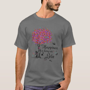 Camiseta Felicidade É Ser Um Dia de as mães Lela T Cute Gif