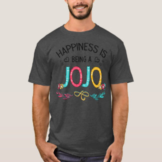 Camiseta Felicidade É Ser Um Jojo Namorados De Flores Selva