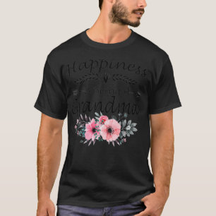 Camiseta Felicidade é Ser uma Avó  Dia das Mães