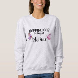Camiseta Felicidade é Ser uma Mãe Borboleta Presente