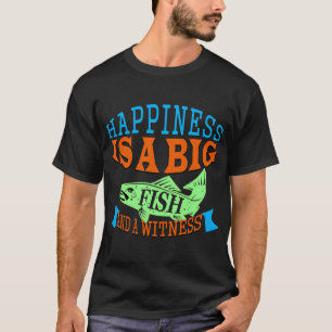Camiseta Felicidade é um grande peixe