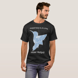 Camiseta Felicidade É Um Observador de Pássaros Carduelis C