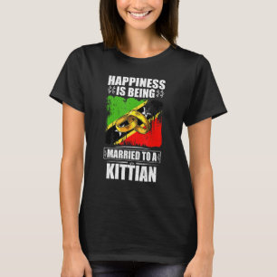Camiseta Felicidade Está Sendo Casada Com Um Cristóvão Nevi
