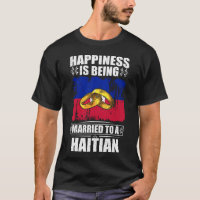 Felicidade Está Sendo Casada Com Um Haitiano