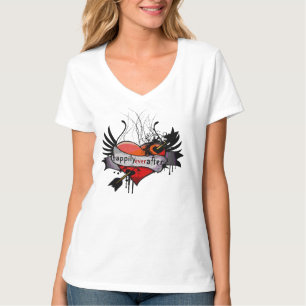 Camiseta Felicidade Eterna Depois Grunge Gótico