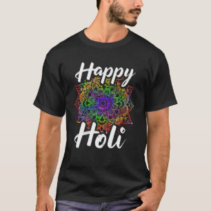 Camiseta Felicidade Festival Holi Colorido Cores Índia Pri
