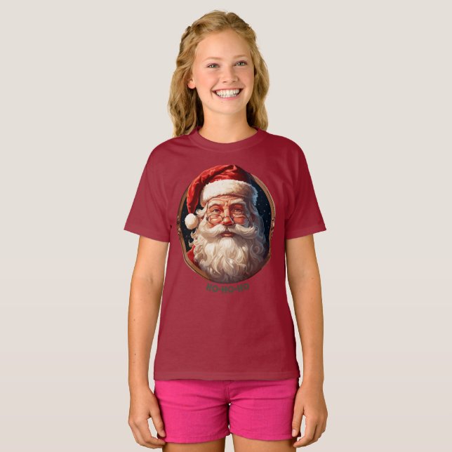 Camiseta Felicidade Ho Ho (Frente Completa)