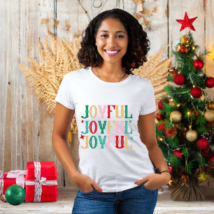 Camiseta Felicidade Natalícia Férias de Inverno