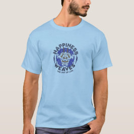 Camiseta Felicidade Tece a Alegria da Vida – Inspi