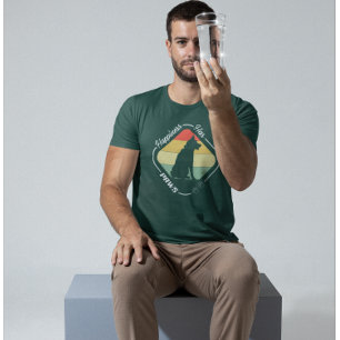 Camiseta Felicidade tem patas Design
