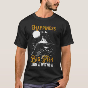Camiseta Felicidade Testemunhas de Peixes Grandes Barcos de
