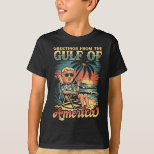 Camiseta Felicidades Engraçadas Do Patriótico Golfo De Nós