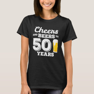 Camiseta Felicita Cervejas A 50 Anos De Presente 50 Anos De